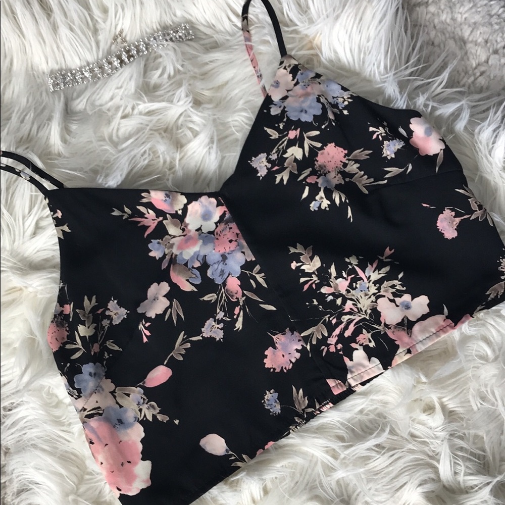 Floral Crop Top